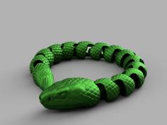 Shortest Snake 3D Printer Model