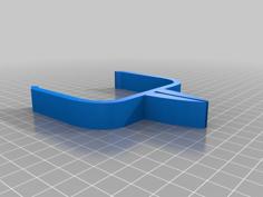 Cubicle Sign Hanger 3D Printer Model