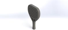 Padel Racket 3D Printer Model