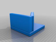 Geometric Tilt Stand 3D Printer Model