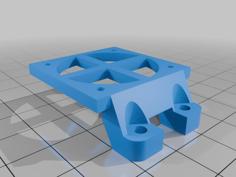 XRAY XT2 Fan Mount 3D Printer Model