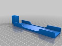 Flashlight Wall Holder 3D Printer Model