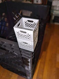 Gridfinity Milk Crate 3D Printer Model