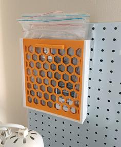 Paper Box For Metal Pegboard 3D Printer Model