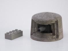 Bunker With Gun 3D Printer Model