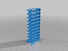 Smart Compact Temperature Tower Customizer With Text! 3D Printer Model