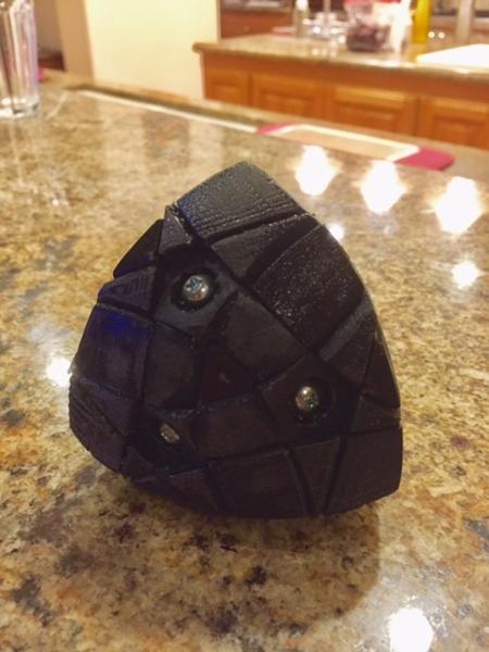 Reuleauxminx Puzzle (Tetrahedral FTD) 3D Printer Model Free Download ...