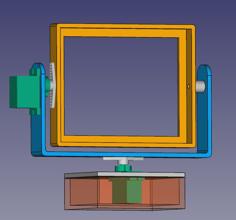 Solar Cell Tracking 3D Printer Model