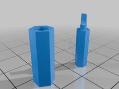 Screwbit Adapter 3D Printer Model