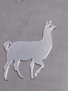 Llama Keychain 3D Printer Model