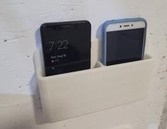 Phone Wall Holder 3D Printer Model