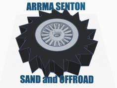 ARRMA Sand Wheels Senton 3D Printer Model