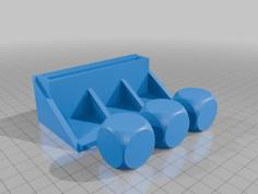 Business Card Holder (Customizable Dice) 3D Printer Model