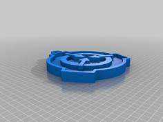 Scp Keychain Fix 3D Printer Model