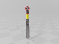 3rd Doctor’s Sonic Screwdriver (Does Not Slide) 3D Printer Model