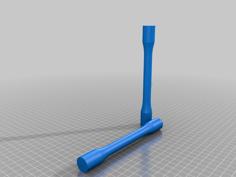 Perpendicular Tensile Test Specimen 3D Printer Model