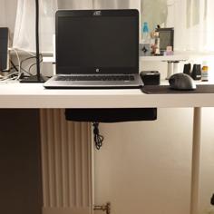 Laptop Under Desk Mount 3D Printer Model