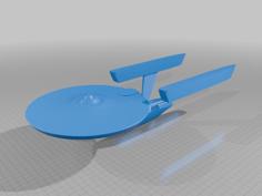 Constitution Class_TMP-Star Trek 3D Printer Model