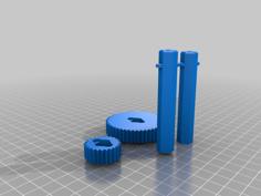 Gears With Axes 3D Printer Model