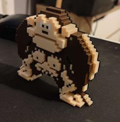 Donkey Kong 8-bit 3D Printer Model