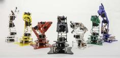 HEW-DV4 A Lasercut Desktop Robot Arm