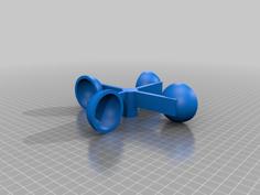 Wind Mill Turbine Blade Or Anemometer Rotor 3D Printer Model