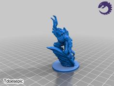 15mm Rescale Of BroodLord (by Tdoesepic ) – Pre Supported 3D Printer Model