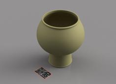 Plant Pot And Planter Vase Type B1 * Italian Design * 3D Printer Model