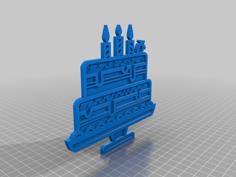 Christmas Decor – Holiday Cake 3D Printer Model