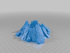 Kinetic Sand Pit Crater 3D Printer Model