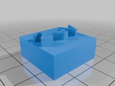 Periodic Table Showing Ionisation Potential, Lego-compatible 3D Printer Model