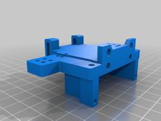 Team Losi JRX-Pro / SE / LXT Rear Bulkhead 3D Printer Model