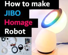 Jibo Homage – A DIY Music Dancing Robot 3D Printer Model