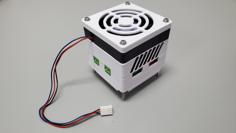 Case For DFR0580 Solar Power Manager For Lead Acid Battery With Fan 3D Printer Model