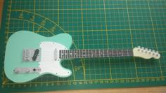 Fender Telecaster Guitar Model 3D Printer Model