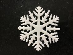 Snowflake 3D Printer Model