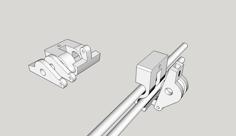 Tensor Eje Y Prusa I3 3D Printer Model