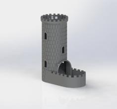 Pocket Dice Tower V1.2 – Tour De Dés V1.2 3D Printer Model