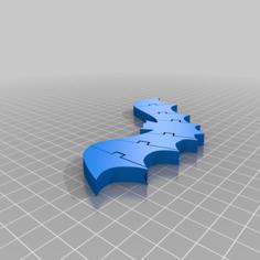 Flexi Bat 3D Printer Model