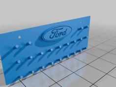 Ford Key Rack 3D Printer Model