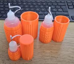 Dispenser Bottle Case – 5ml, 20ml, 50ml 3D Printer Model