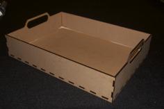 LaserCut 6mm MDF Carry Box