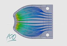 BCN3D+ Bowden Layer Fan Duct 3D Printer Model