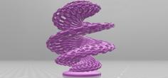 HyperbolicHelicoid A La Schwarz Lamp – By Dizingof 3D Printer Model