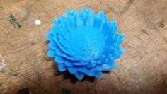 Flat Bottom Of Flower 3D Printer Model