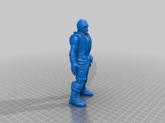 Tiger Man From Buck Rogers 3D Printer Model