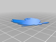 Bird Engraving 3D Printer Model