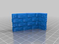 Gloomhaven Wall Section 3D Printer Model