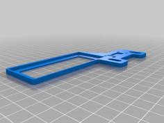 Joystick Mount Bracket For Zero Delay USB Encoder 3D Printer Model