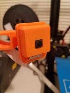 Raspberry Pi CAM 2 Mount Remix 3D Printer Model